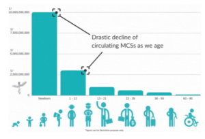 stem cells count with age